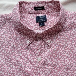 Men's Pink Patterned Shirt